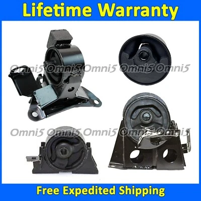 Juego de montaje de motor y transmisión K4021 4 piezas para Nissan X-Trail 2005-06 2,5 L 4x4/AWD Foto 1 de 4