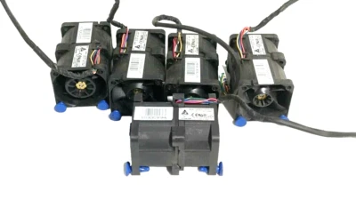 Lot of 5 Delta Server Fan Brushless GFB0412EHS TESTED  - Image 1 of 4