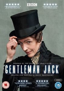 Gentleman Jack Series 1 - Season One DVD Region 4 BBC 3xDiscs