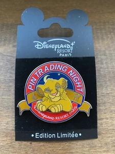 Disneyland Resort Paris Pin Trading Night Simba Pin Limited Edition 395 of 400 - Picture 1 of 4