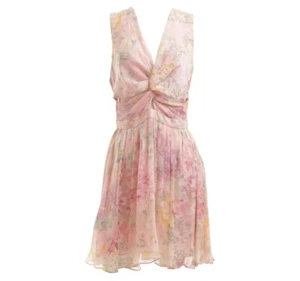 Zimmermann Floral Mini Dress Size 2 New Perfect Condition - Picture 1 of 5