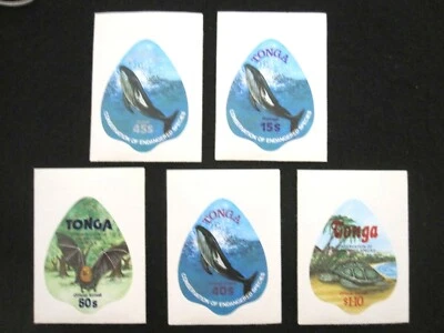 TONGA - SCOTT# 444,C253,CO150-CO152 SS - MNH - CAT VAL $40.25 - Imagem 1 de 2