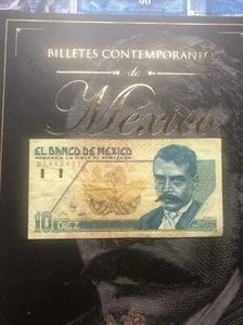 🇲🇽 Mexico Billete De $10 Pesos Mexicanos De Emiliano Zapata De 1992 D1469437 - Picture 1 of 2