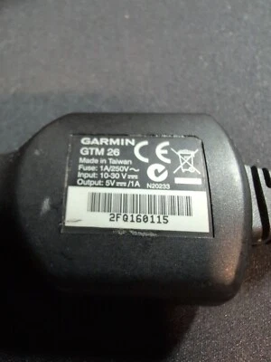 Garmin GTM 26 Traffic Receiver Power Cable Car Charger Charging Cable Tested - Image 1 of 2