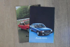 Audi 100 & Audi 80 Brochures from 1976 & 1977. Covers the Later B1 & C2 Models. - Picture 1 of 9