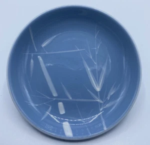 Mid Century  Winfield Blue Pacific California Pottery Bamboo Dessert Plate 6" - Picture 1 of 5