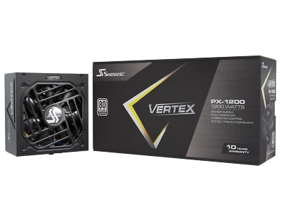 Seasonic VERTEX PX-1200 ATX3.0 1200W 80 Plus Platinum Modular Power Supply - Image 1 of 4