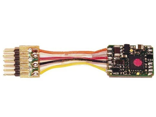 Fleischmann 685504 - Rückmeldefähiger DCC-Decode 6-poliger NEM 651 Stecker an 30 - Image 1 of 1