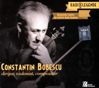 Romania CD Music CONSTANTIN BOBESCU Archive Historical Recordings Radio Legend  - Image 1 of 2