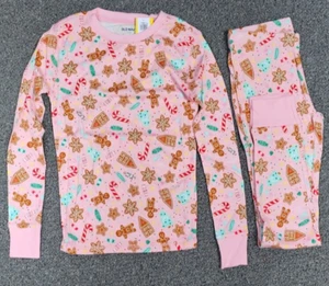 Old Navy Pajama 2pc Long Sleeve Long Leg Set Girl Boy Unisex Gingerbread New - Picture 1 of 1