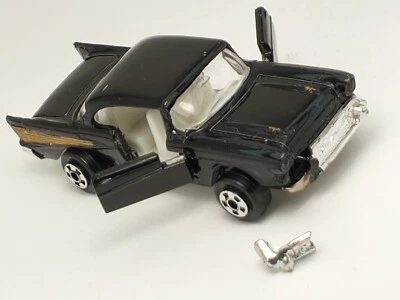 Vintage Zylmex Zee Pacesetters ‘57 Chevy Bel Air Hardtop Black Diecast - Image 1 of 4