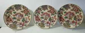 Vintage Andrea By Sadek Design Set Of 3 Decorative Accent Plates - Picture 1 of 11