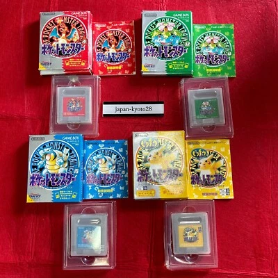 Pokemon Red Green Blue Pikachu GB Nintendo Gameboy Box - Image 1 of 4