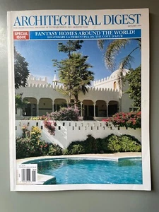 Architectural Digest Magazine January 1999 - vintage retro interiors - Picture 1 of 7