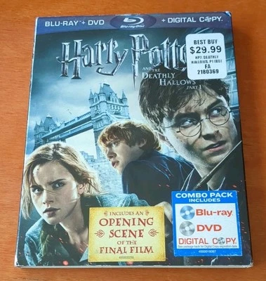 Harry Potter And The Deathly Hallows Part 1 Blu-ray Daniel Radcliffe  Watson - Image 1 of 4