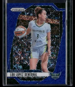 2024 Panini Prizm WNBA #121 Lou Lopez Senechal Blue Velocity Prizms Dallas Wings - Picture 1 of 2