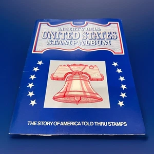 Vintage Hygrade Liberty Bell Stamp Album With Over 150 Stamps Copyright 1979 - Picture 1 of 21