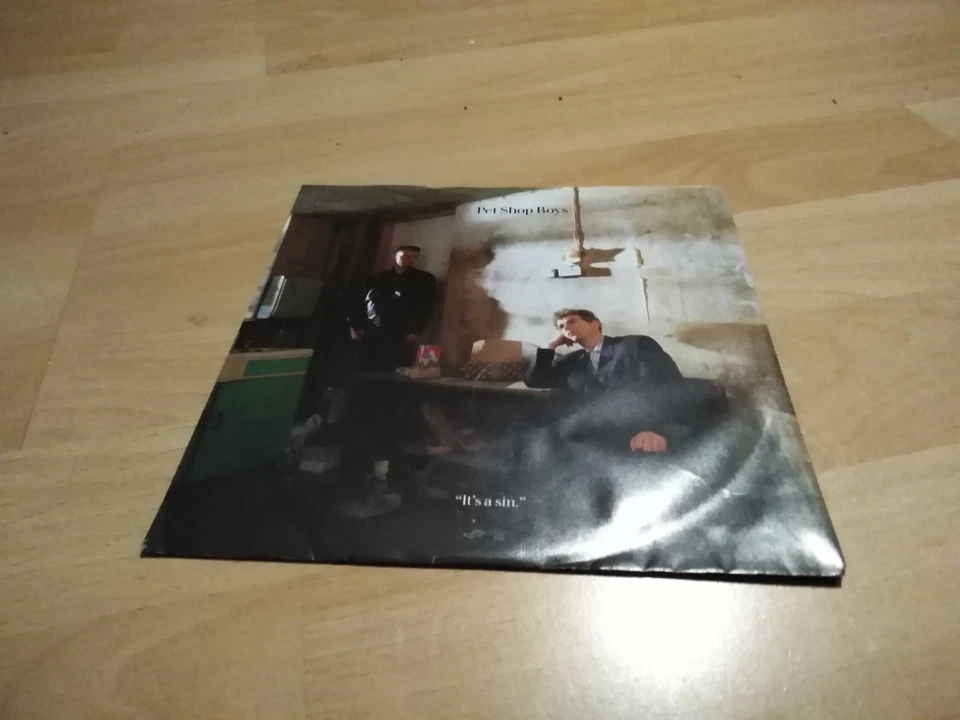 Pet Shop Boys Its A Sin Vinyl Single 7inch Parlophone1 C 01620188887 - Bild 1 von 1