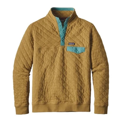 Patagonia органический хлопок лоскутное одеяло Snap-T пуловер толстовка XL Tapenade Gorpcore - Изображение 1 из 4