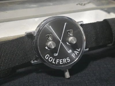 Raro reloj Golfers Pal 1963 vintage ¡con estuche original! Foto 1 de 4