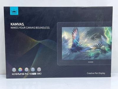 Huion Kamvas Pro 16 Plus 4k Resolution Drawing Graphics Tablet GT1562 - Image 1 of 4