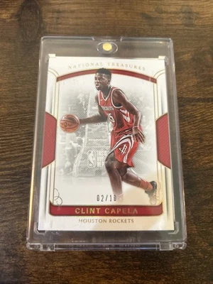 Clint Capela National Treasures /10 #43 - Image 1 of 2