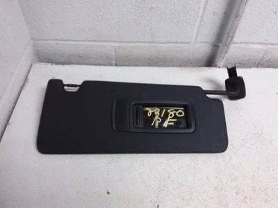 2021 BMW M340I Passenger Right Side Black Plastic Sun Visor with Lighted Mirror - Image 1 of 4