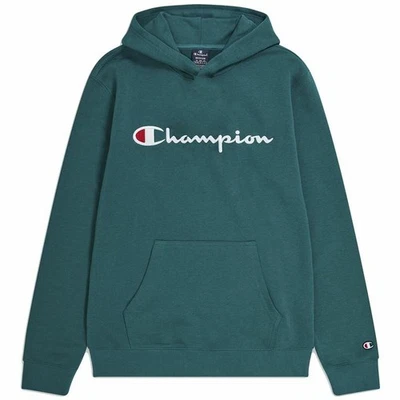 Sudadera Infantil Champion Hooded Azul - Imagen 1 de 4
