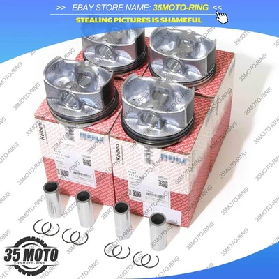 Juego de 4 pistones y anillos de motor OEM para Mercedes-Benz C160 C180 C200 1.5T 2640301900 Foto 1 de 4