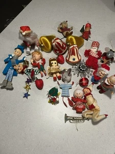 Lote De Colección MCM Adorno De Navidad Decoraciones Elfo Rodilleras Fieltro Kitsch - Imagen 1 de 14