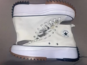 Converse Run Star Hike 10,5 Herren/12 WMN weiß schwarz Plateau Sneaker 166799C NEU - Bild 1 von 7