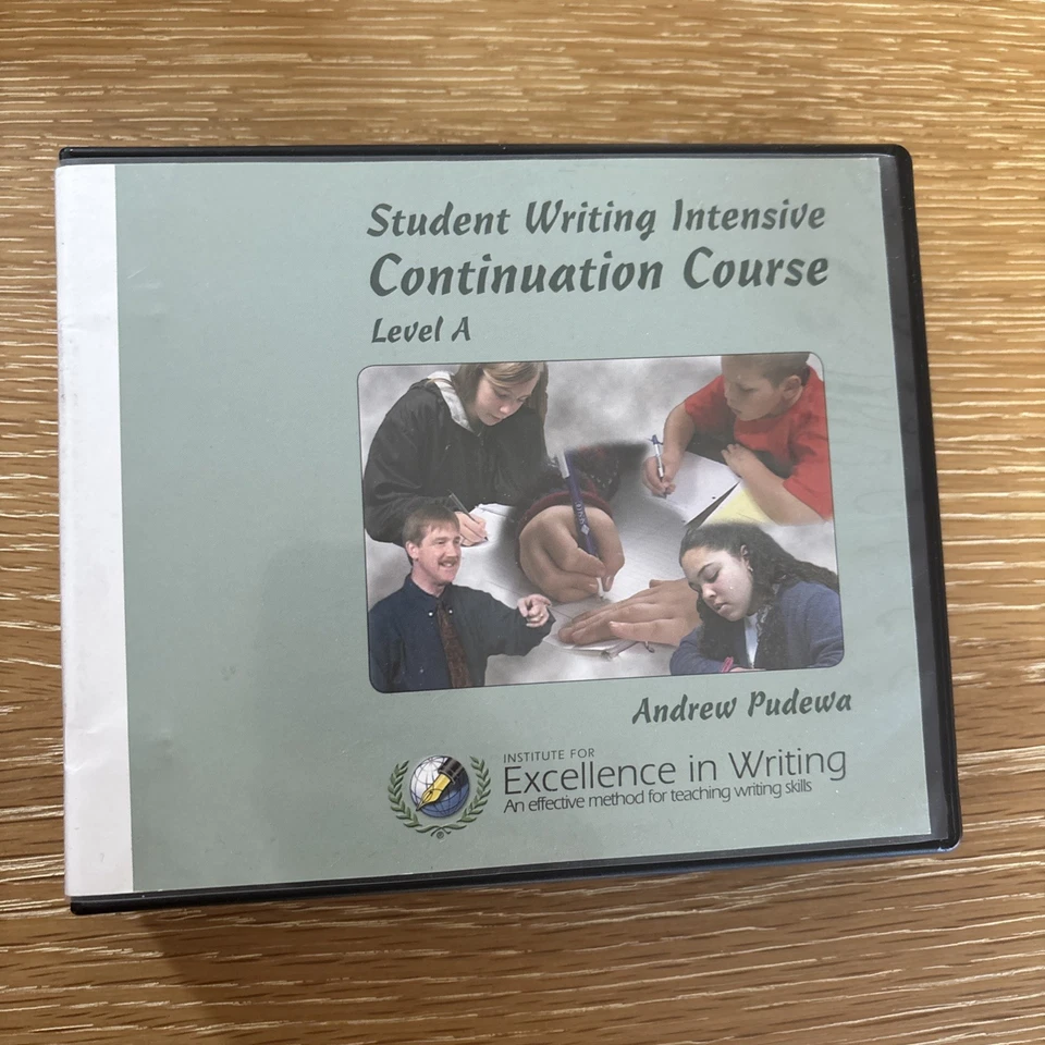 IEW Student Writing Intensive Continuation Course Level B Set Of 9 DVDs Pudewa - Image 1 of 1
