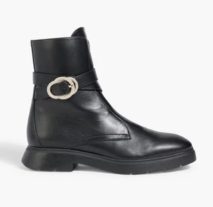 Stuart Weitzman Botas con Hebilla de Cristal 37 UK 4 £585 - Imagen 1 de 12
