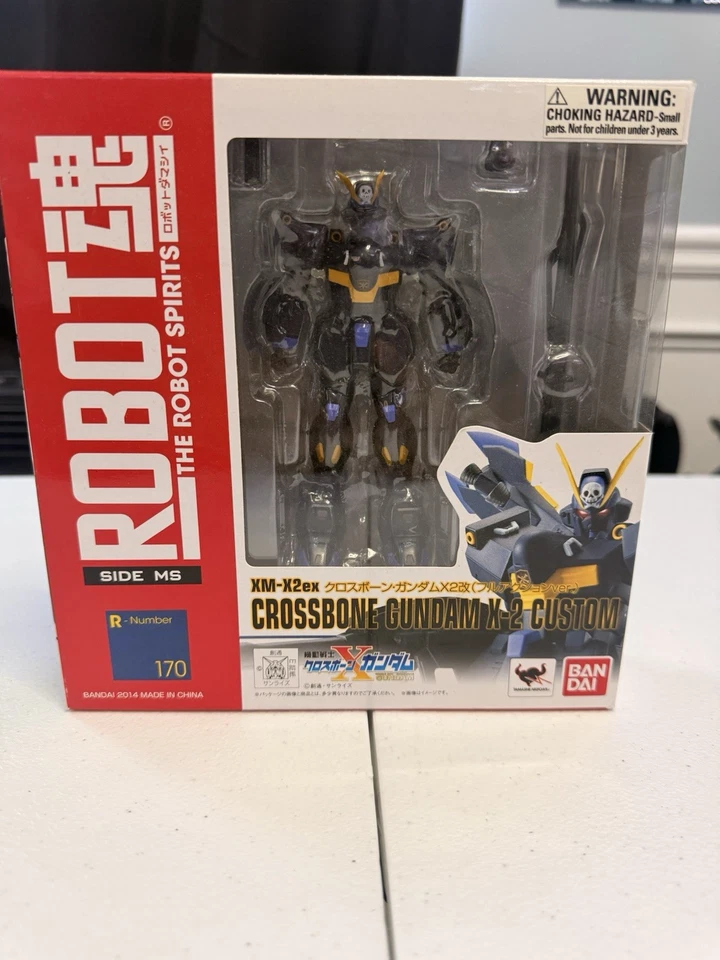 Bandai Robot Spirits Crossbone Gundam X2 Custom Kai Japanese Action Figure 2014
