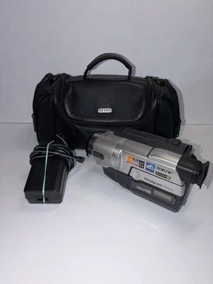 Sony Handycam CCD-TRV608 Hi8 NightShot con estuche - Probado funciona Foto 1 de 4