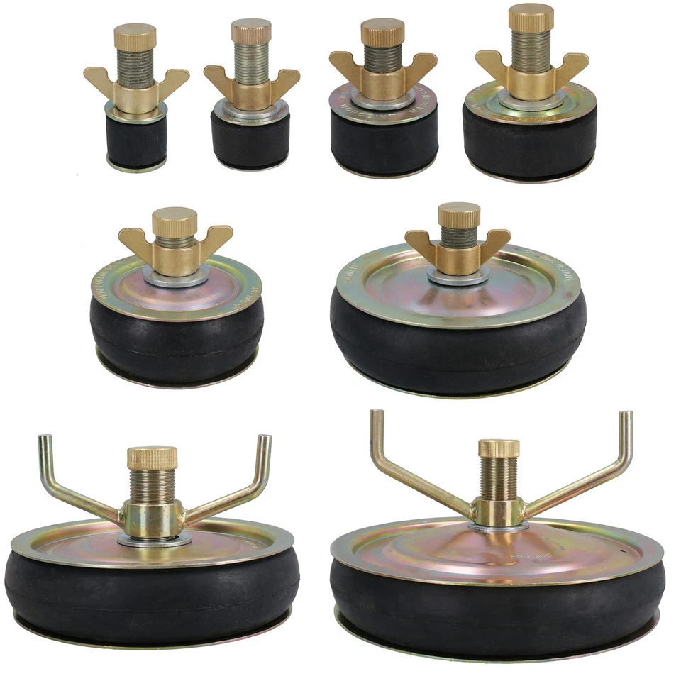Steel Drain Test Pipe Bung / Plug 1-1/2" - 12" (40-300mm) Plumbing Stop Blanking - Image 1 of 1