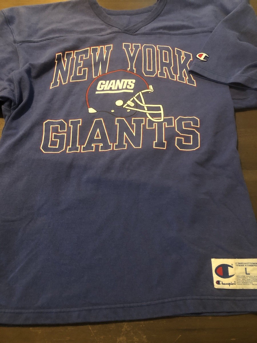 Champion New York Giants XL ネイビー シャツ 楽天市場】チャンピオン Champion 限定 NFL NYジャイアンツ LV