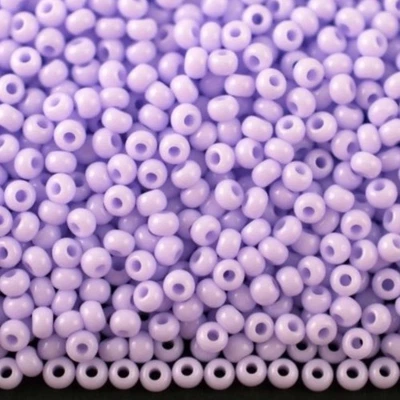 6/0 23420 Preciosa Tschechische kleine Glasperlen Rocailles 4,1 mm. Lila... - Bild 1 von 4