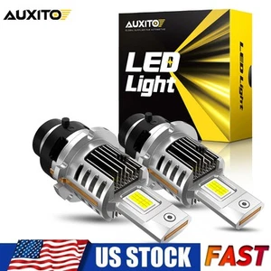 2X D4S D4R LED Headlight Bulb Replace HID Xenon Super White 6500K Conversion Kit - Picture 1 of 14