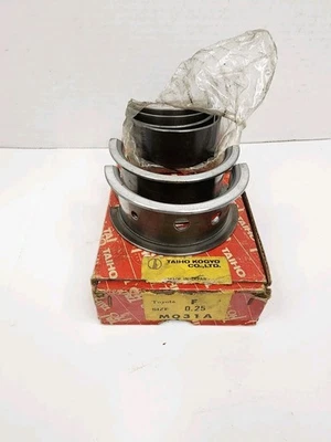 Toyota Land Cruiser 1960-9/73 Main Bearing Set F M031A Taiho Japan  - Image 1 of 4