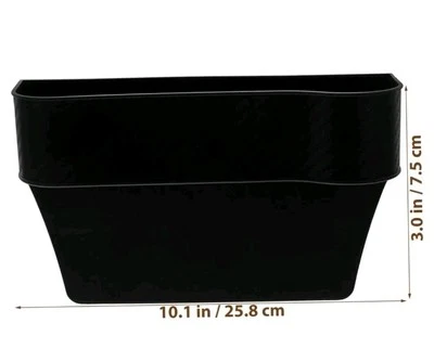 2 Pçs Assento de Carro Fenda Caixa de Armazenamento Gap Bolso Copo Porta-Garrafa Organizador de Telefone - Imagem 1 de 3