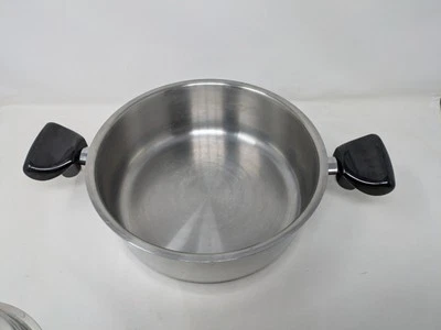 Saladmaster Dome Lid 10 1/2 inches Diameter Stainless Steel Made in USA - Image 1 of 4