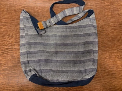 New Thirty-One 31 brand Hobo Crossbody Woven Stripe - Image 1 of 2