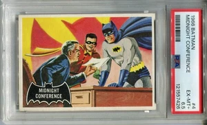 1966 Batman #4 Midnight Conference PSA 6.5 EX-MT+ Batman + Robin - Picture 1 of 2