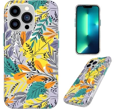 Tech21 Hülle für IPHONE 13 Pro - Tiefer Beweis Ecke Schutz Blumenmuster - Bild 1 von 4