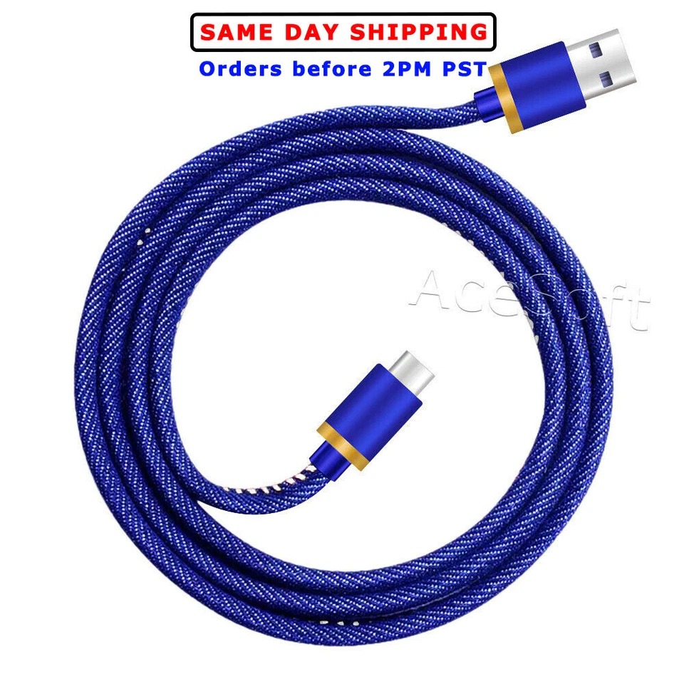 3feet/1m Type C USB 3.1 to 2.0 Cable Connector for Samsung Galaxy S20/S20+/Ultra - Image 1 of 1