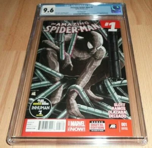 Amazing Spider-Man (2014 3rd Series)#1 - B&W Variant LTD to 3000...CGC 9.6 - Picture 1 of 3