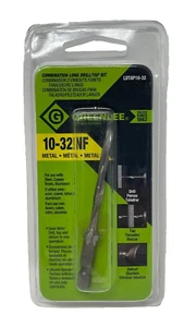 GREENLEE LDTAP10-32 Metal Combination Drill/Tap #10-32NF New in Package - Picture 1 of 2