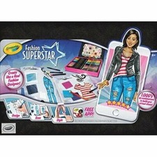 Coloring Book Crayola Fashion Superstar Marker New