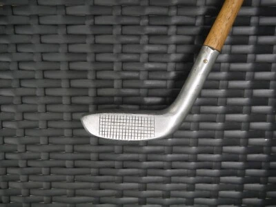 Unusual Vintage Wood Shaft Wilson Helen Hicks Aluminum Mallet Putter - Image 1 of 4